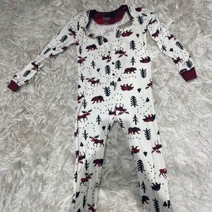 One piece Christmas pajamas